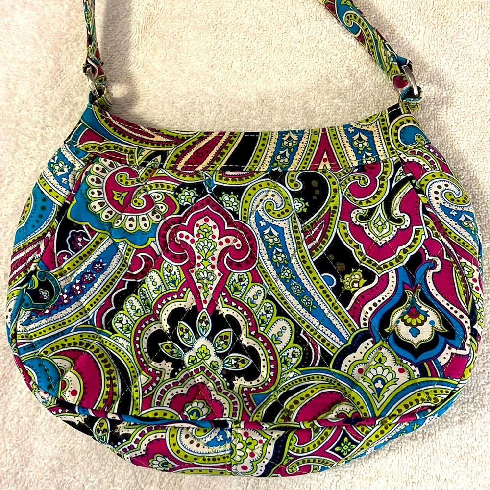 Limited Edition Silk Paisley Zoe Shoulder Bag (Sample Bag)
